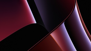 Apple MacBook Pro, Dark Mode, Stock, 2021, Apple Event 2021, Black background, Red, Dark red, 4K wallpaper