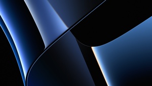 Apple MacBook Pro, Blue, Stock, 2021, Apple Event 2021, Dark Mode, Black background, 4K wallpaper