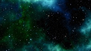 Stars in sky, Galaxy, Cosmos, Emerald green, 4K wallpaper