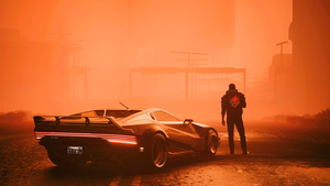 Cyberpunk 2077, Samurai, Game Art, 4K wallpaper