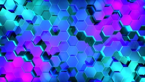 Hexagon, 3d, Digital Art, Abstract, 4K wallpaper